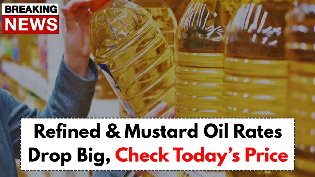 Cooking Oil Price Crash