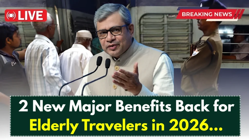 Senior Citizen Railway Update
